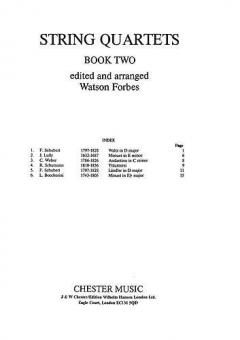 Easy String Quartets Book 2 
