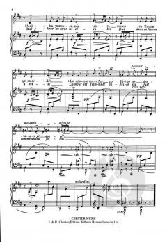 Cancion Del Fuego Fatuo von Manuel de Falla 