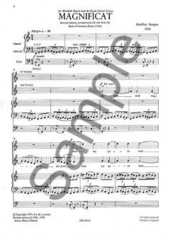 Magnificat And Nunc Dimittis (Geoffrey Burgon) 