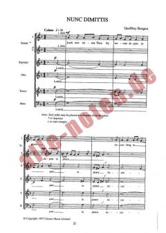 Nunc Dimittis (Geoffrey Burgon) 