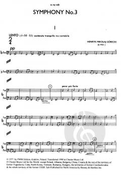 Symphony No. 3 von Henryk Mikołaj Górecki 