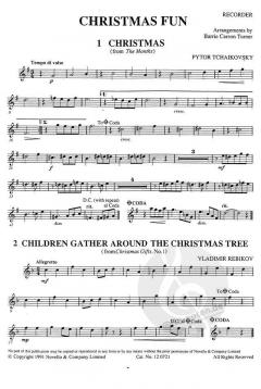Christmas Fun For Recorder von Turner 