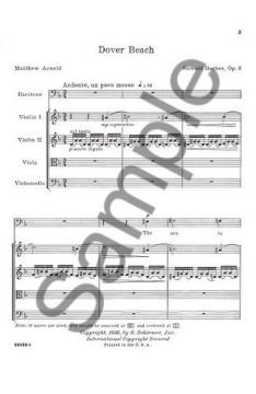 Dover Beach Op. 3 (Samuel Barber) 