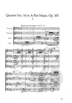 Five Late String Quartets von Antonín Dvorák 