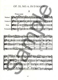 String Quartets Op. 20 and 33 Complete von Joseph Haydn 