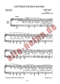 Cantique de Jean Racine op. 11 von Gabriel Fauré 