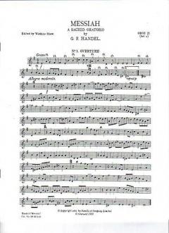 Messiah - A Sacred Oratorio von Georg Friedrich Händel 