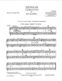Messiah - A Sacred Oratorio von Georg Friedrich Händel 