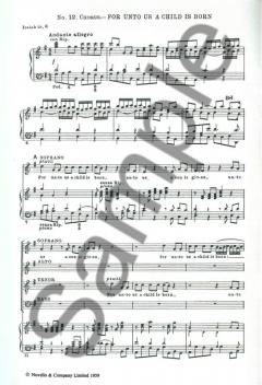 For Unto Us A Child Is Born von Georg Friedrich Händel 