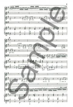 For Unto Us A Child Is Born von Georg Friedrich Händel 