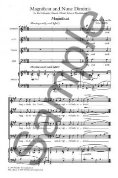 Magnificat And Nunc Dimittis von Herbert Howells 