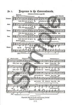 Office Of The Holy Communion Service In C von John Ireland 