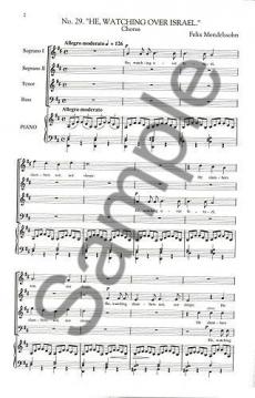 He, Watching Over Israel (Elijah) SSTB (Felix Mendelssohn Bartholdy) 