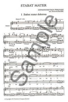 Stabat Mater von Giovanni Battista Pergolesi 