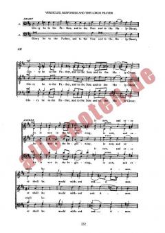 Versicles, Responses And The Lord's Prayer von Bernard Rose 
