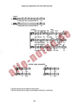 Versicles, Responses And The Lord's Prayer von Bernard Rose 