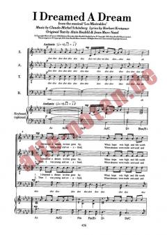 I Dreamed A Dream von Claude-Michel Schönberg 
