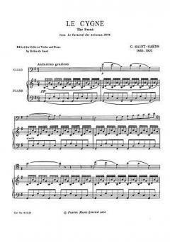 Der Schwan von Camille Saint-Saëns 