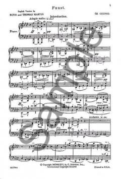Faust (Vocal Score) von Charles Gounod 