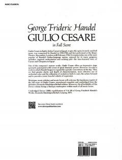 Giulio Cesare von Georg Friedrich Händel 