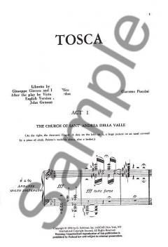Tosca von Giacomo Puccini 