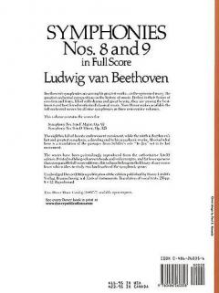 Symphonies Nos. 8 and 9 von Ludwig van Beethoven 