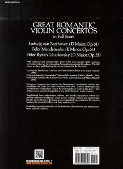 Great Romantic Violin Concertos von Ludwig van Beethoven 