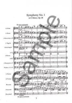 Symphony No.1 in C Minor Op.68 von Johannes Brahms 