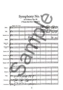 Symphony No. 9 in e Minor Op.95 from the New World von Antonín Dvorák 