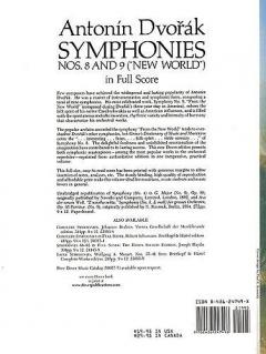 Symphonies Nos. 8 and 9 ('New World) von Antonín Dvorák 