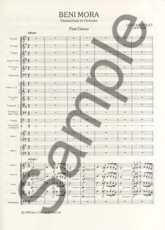 Beni Mora Full Score von Gustav Holst 