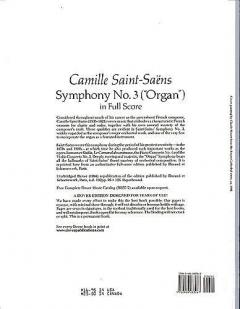 Symphony No. 3 ('Organ') von Camille Saint-Saëns 