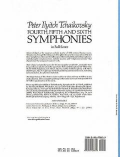 Fourth, Fifth and Sixth Symphonies von Pjotr Iljitsch Tschaikowski 