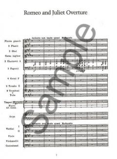 Romeo and Juliet Overture and Capriccio von Pjotr Iljitsch Tschaikowski 