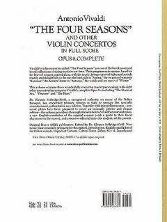 The Four Seasons and Other Concertos von Antonio Vivaldi 