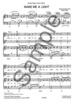 Make Me A Light von Philip Wilby 