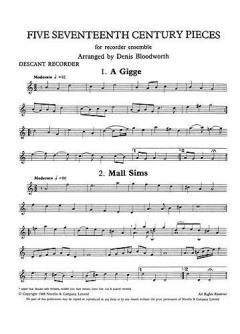 Five Seventeenth Century Pieces 