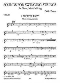 Sounds for Swinging Strings von Colin Evans 