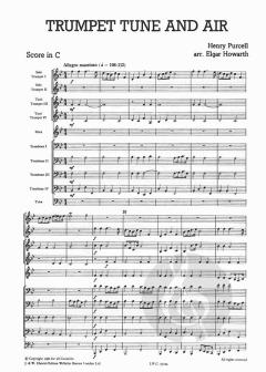 Purcell Trumpet Tune And Air (Henry Purcell) 
