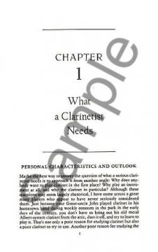 The Clarinet And Clarinet Playing von David Pino 