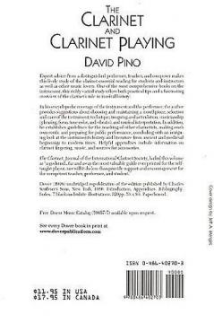 The Clarinet And Clarinet Playing von David Pino 