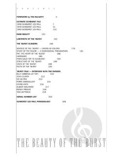 The Beauty Of The 'Burst - Gibson Les Paul 