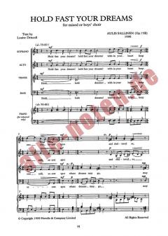 Hold Fast Your Dreams Op. 73 von Aulis Sallinen 