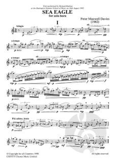 Sea Eagle von Peter Maxwell Davies 