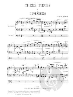 3 Pieces von Eric Thiman 