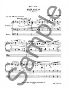 Trisagion on 'Nicaea' von Norman Gilbert 