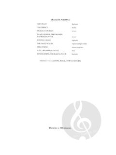 The Little Prince-vocal Score (11 Voices/Piano) 