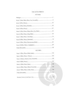 The Little Prince-vocal Score (11 Voices/Piano) 