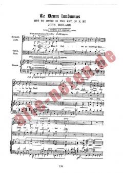 Te Deum Laudamus In F von John Ireland 