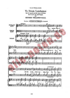Te Deum Laudamus In B Flat von George Thalben-Ball 